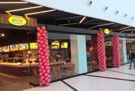 Dekoracje sklepów balonami Mielec